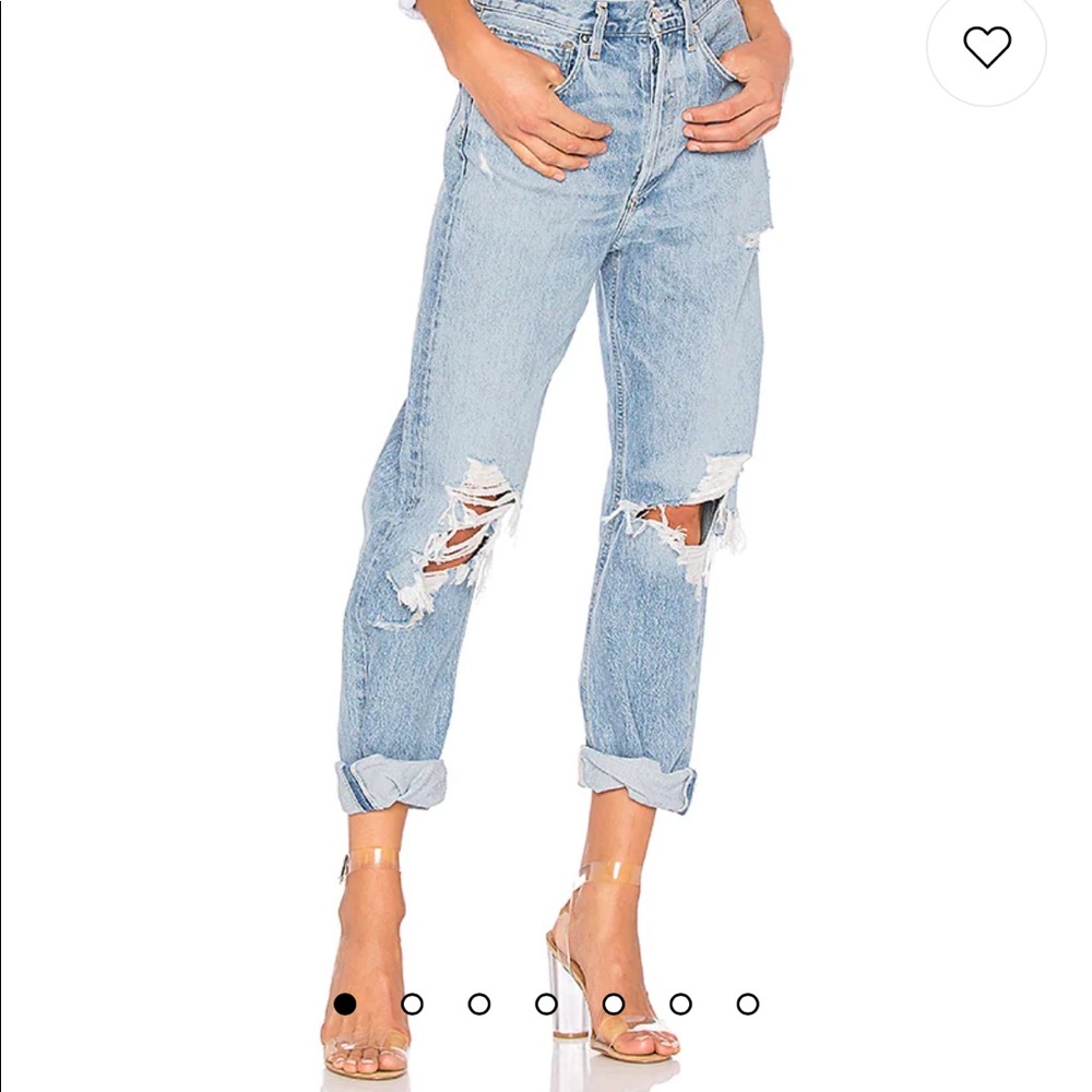 Brand new agolde jeans 90s mid rise loose fit